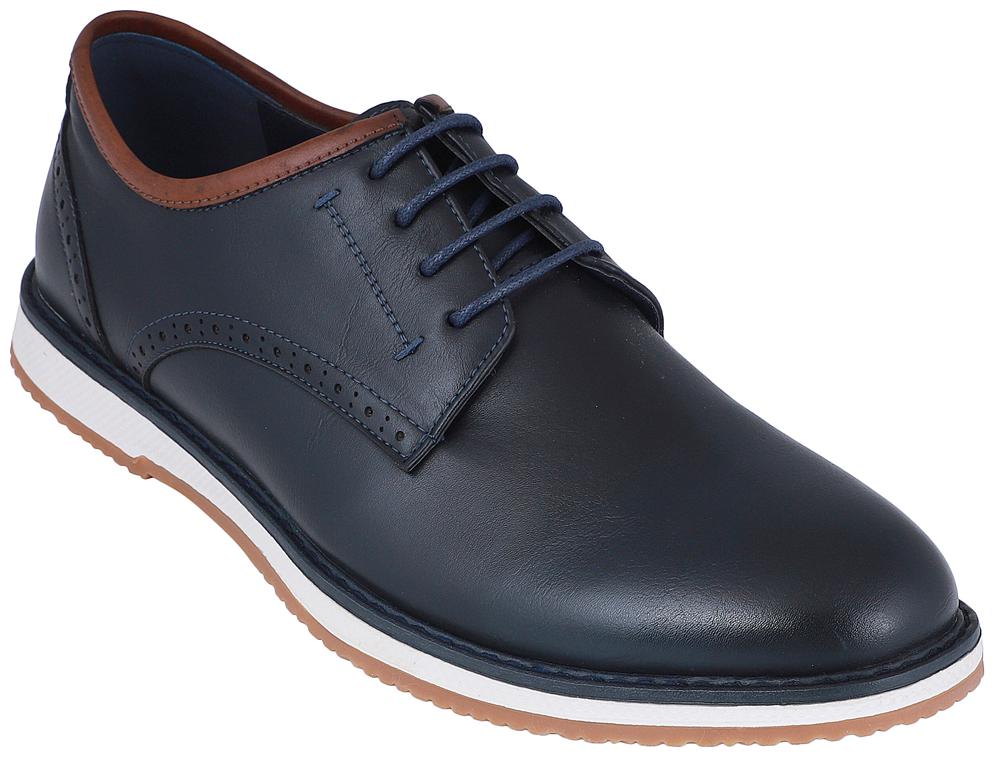 

PELLE ALBERO Men Navy Blue Casual Shoes - M41-9 NAVY - M41-9
