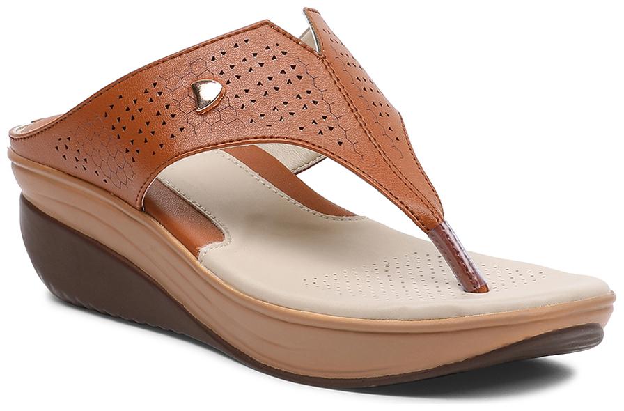 

PELLE ALBERO Women Tan Wedges