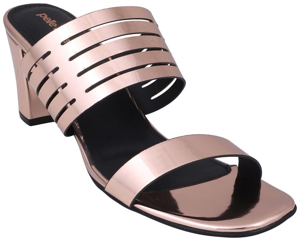 

PELLE ALBERO Women Gold Heeled Sandals