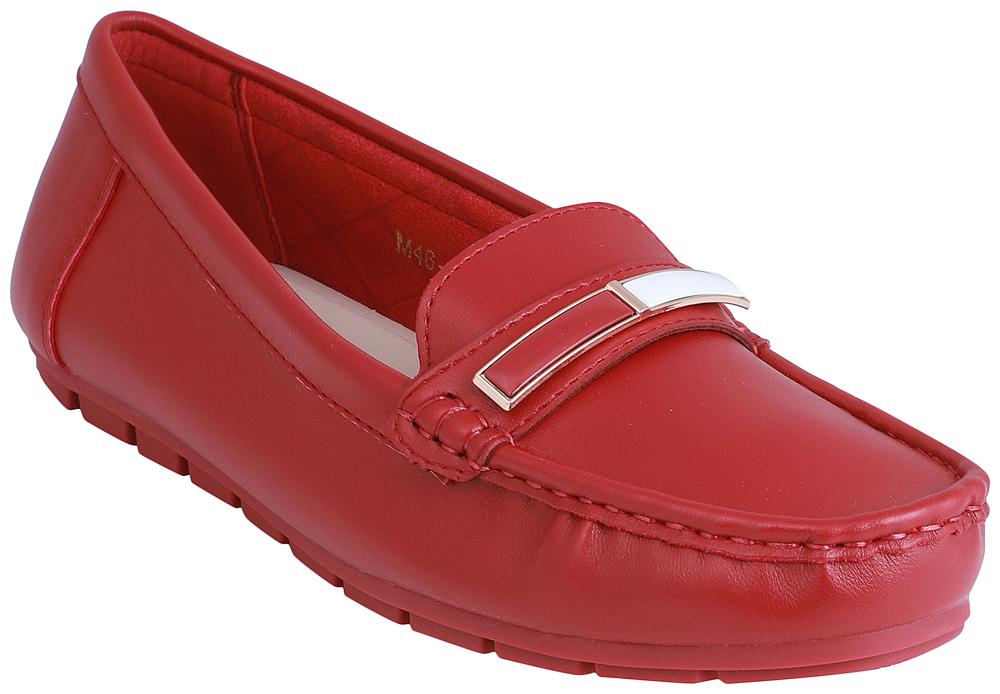 

PELLE ALBERO Women Red Loafers