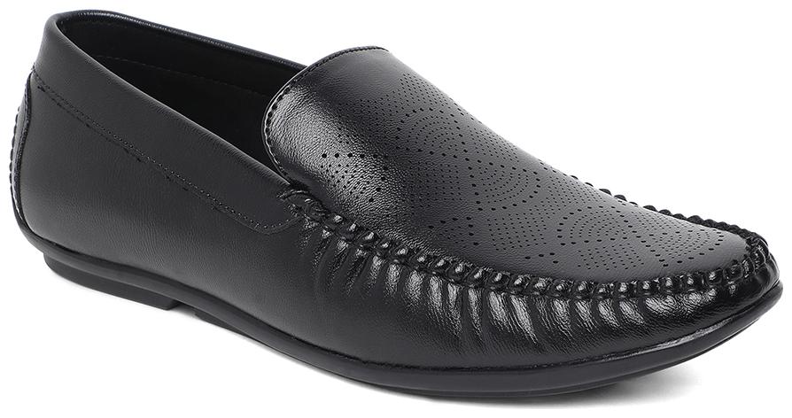

PELLE ALBERO Men Black Loafers