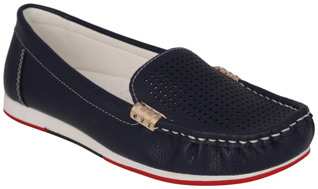 

pelle albero Womens navy comfortable belly