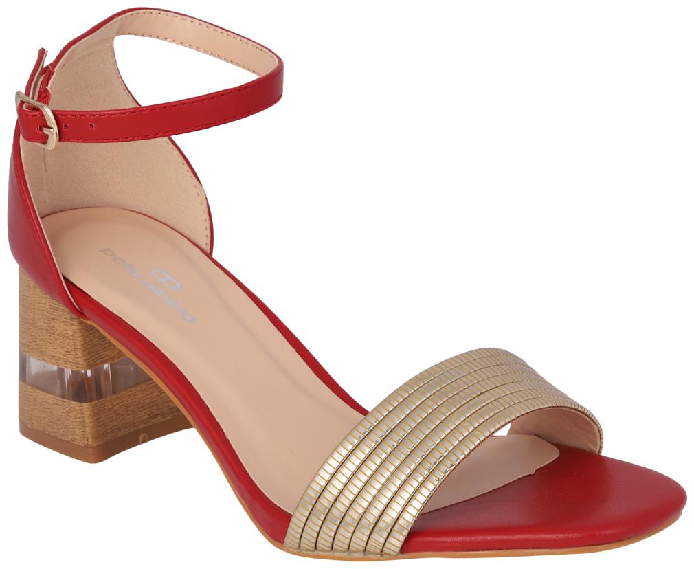 

PELLE ALBERO Women Red Heeled Sandals