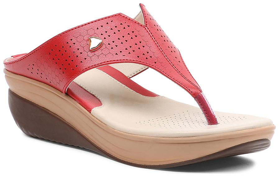

PELLE ALBERO Women Red Wedges