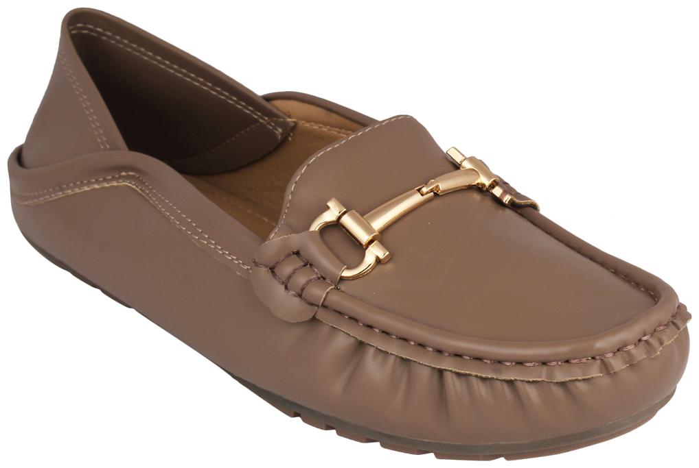 

Pelle Albero Womens Khaki Comfortable Loafer