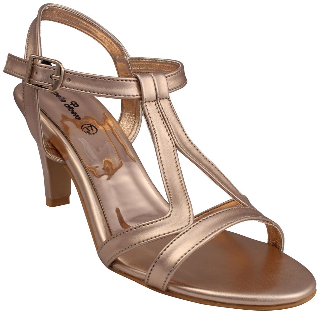 

PELLE ALBERO Women Brown Heeled Sandals