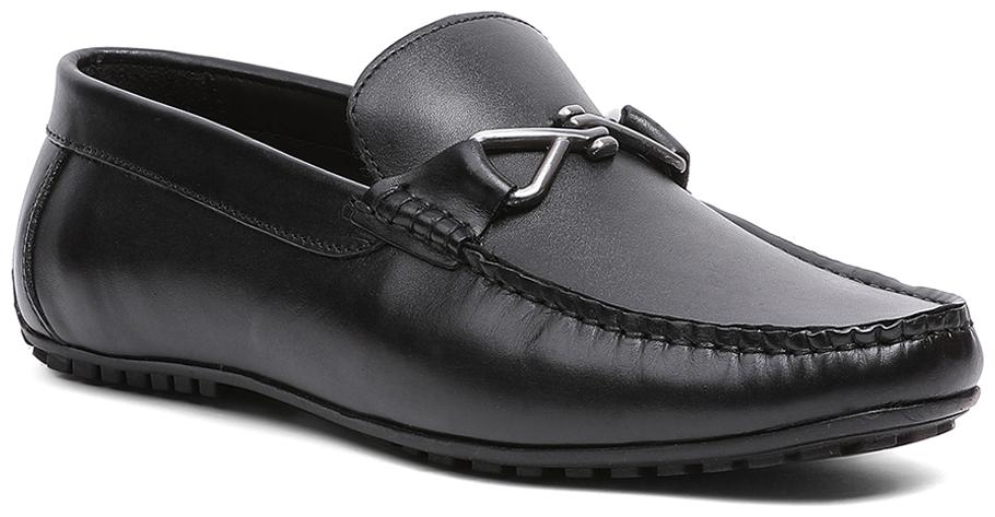 

PELLE ALBERO Men Black Loafers - PELLE ALBERO MENS BLACK COMFORTABLE LOAFERS SHOES - PA-BI-1802