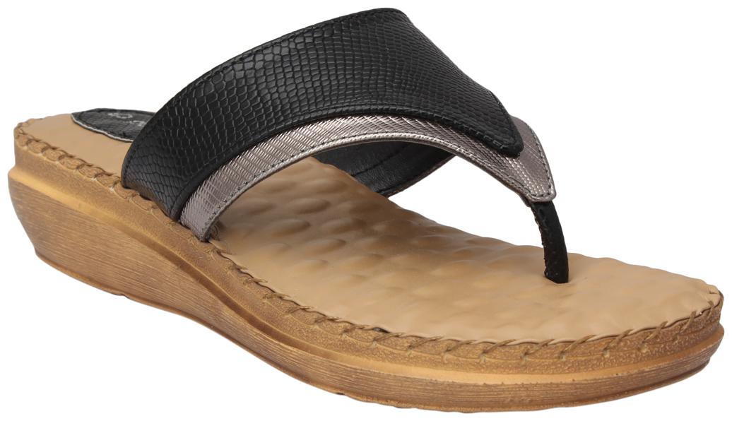 

Pelle Albero Womens Black Flat slipper