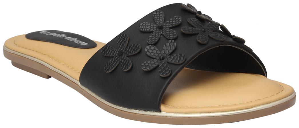 

Pelle Albero Womens Black Flat slipper