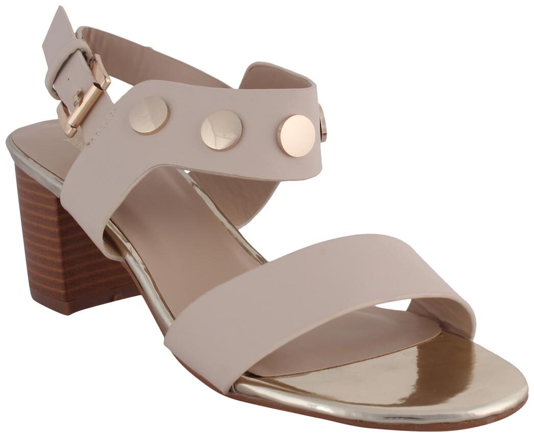 

PELLE ALBERO Women Beige Heeled Sandals