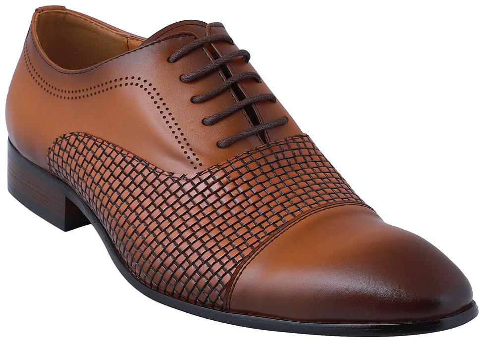 

Pelle Albero Mens Brown Comfortable Formal Shoes