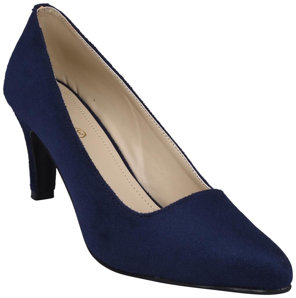 

PELLE ALBERO Women Blue Heeled Bellies