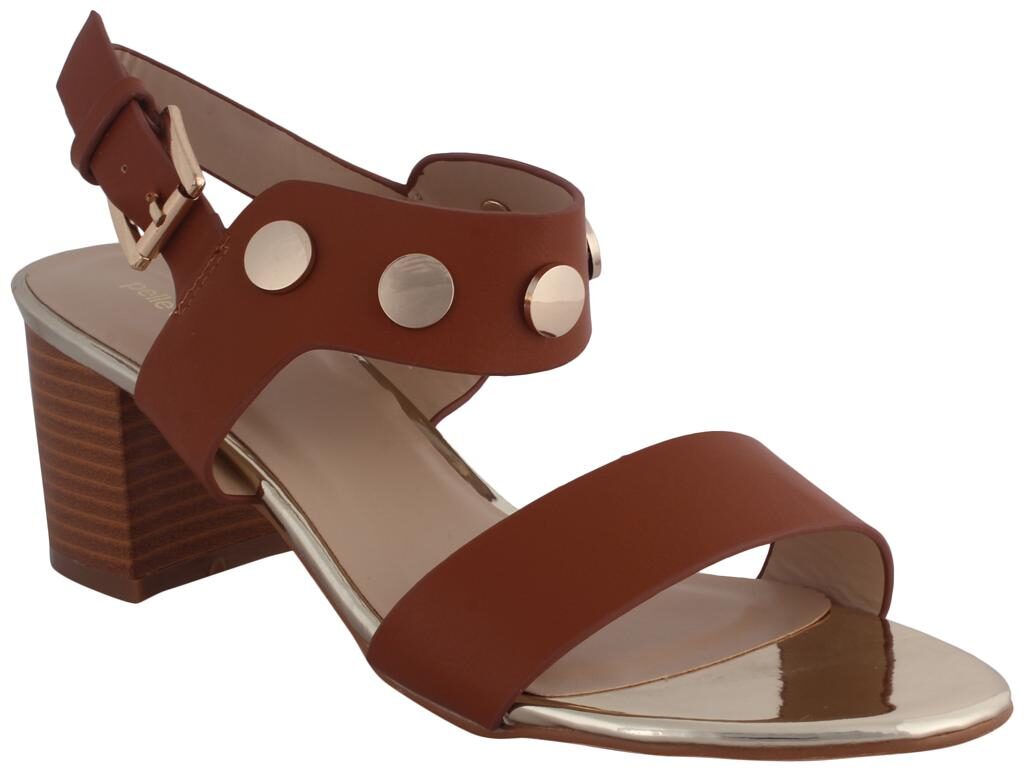 

PELLE ALBERO Women Maroon Heeled Sandals