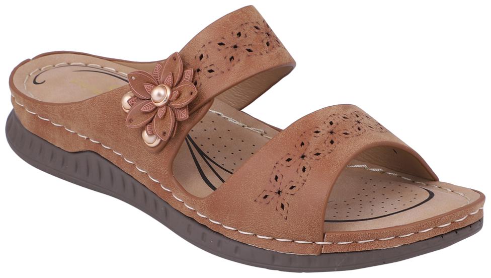 

PELLE ALBERO Women Tan Sandals