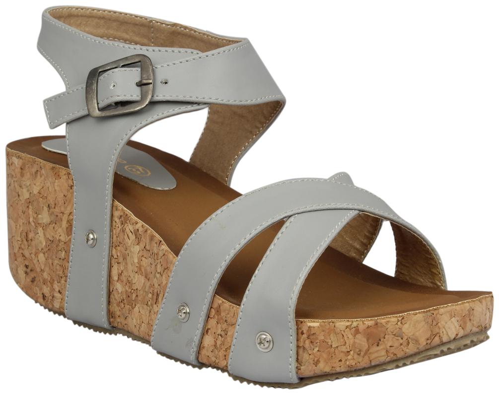 

PELLE ALBERO Women Grey Heeled Sandals