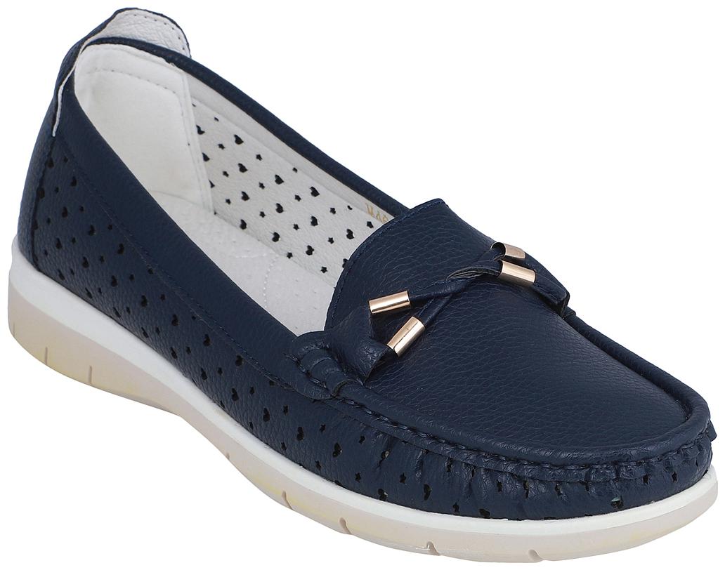 

PELLE ALBERO Women Navy Blue Casual Shoes