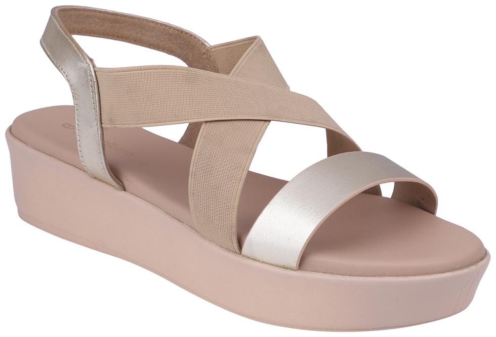 

PELLE ALBERO Women Gold Sandals