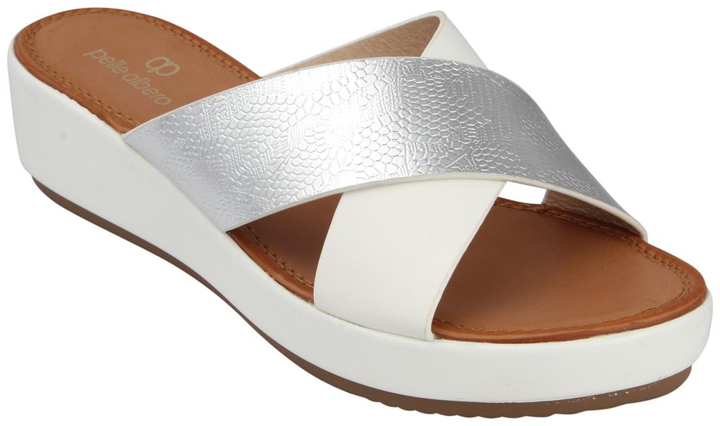 

PELLE ALBERO Women White Wedges
