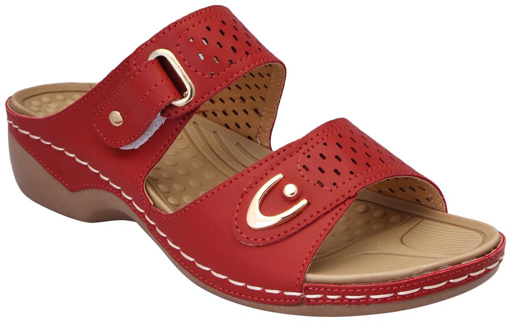

PELLE ALBERO Women Red Sandals