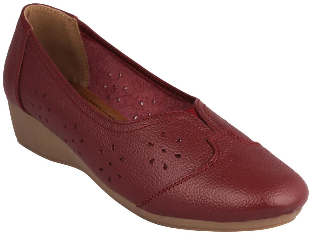 

PELLE ALBERO Women Maroon Bellies