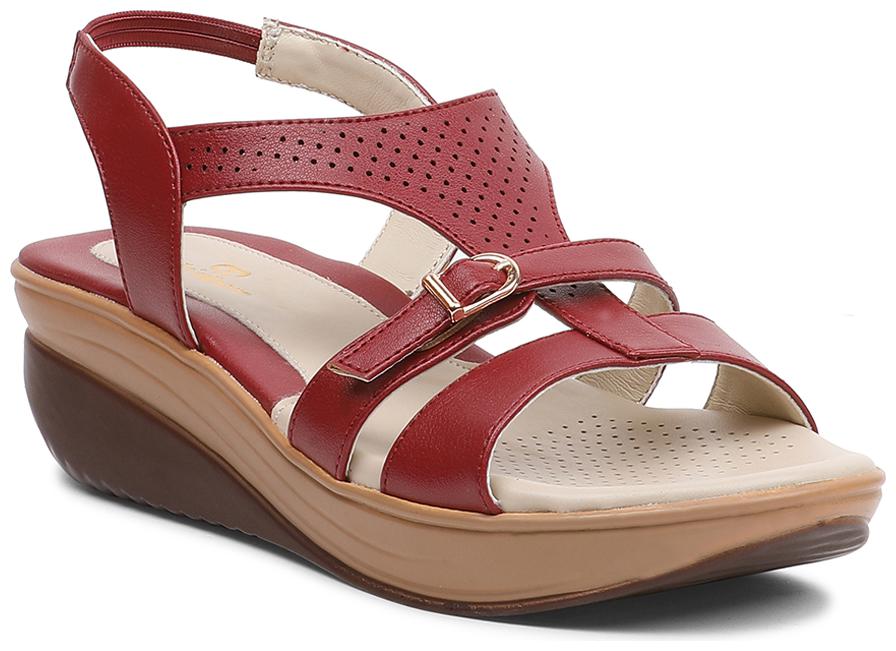 

PELLE ALBERO Women Maroon Wedges