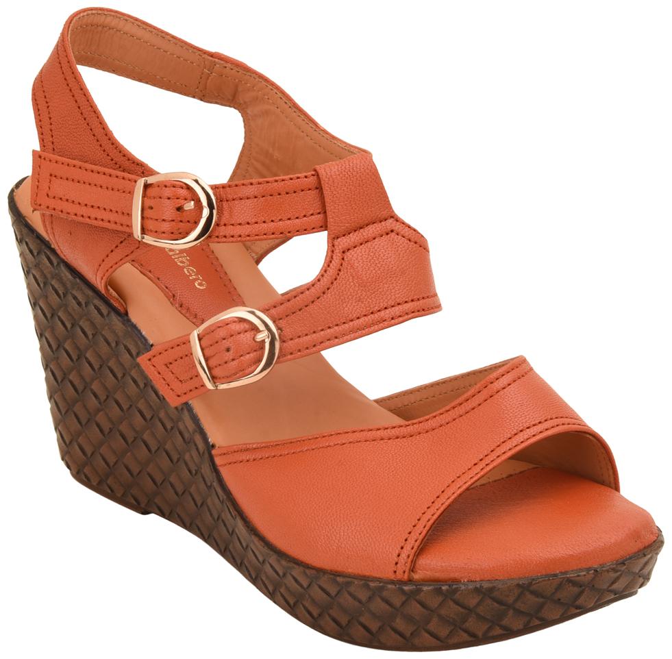 

PELLE ALBERO Women Orange Wedges