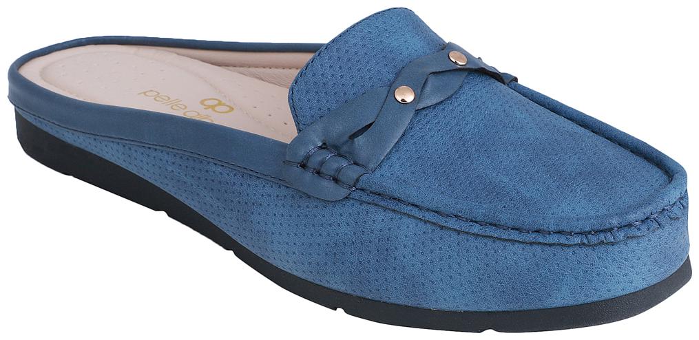 

PELLE ALBERO Women Navy Blue Casual Shoes