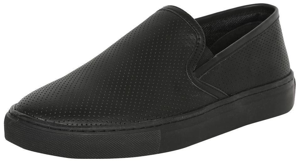 

People Black Slip Ons