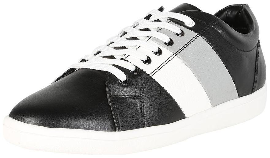 

People Black Lace Up Shoes