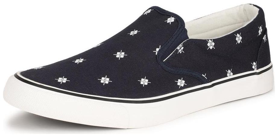 

People Men Navy Blue Casual Shoes - SLIP ONS - P41FC1299519211