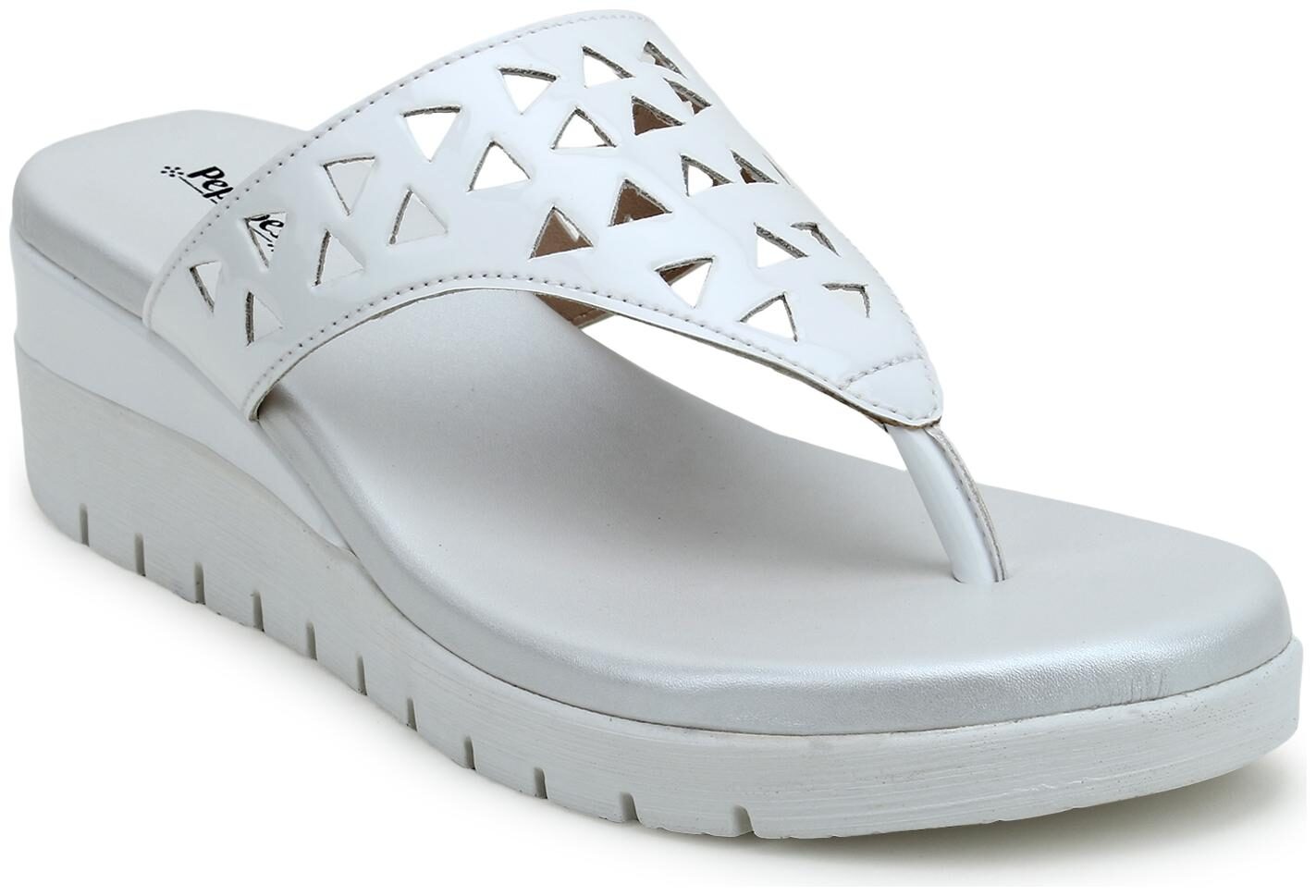 

Pepitoes Women White Sandals