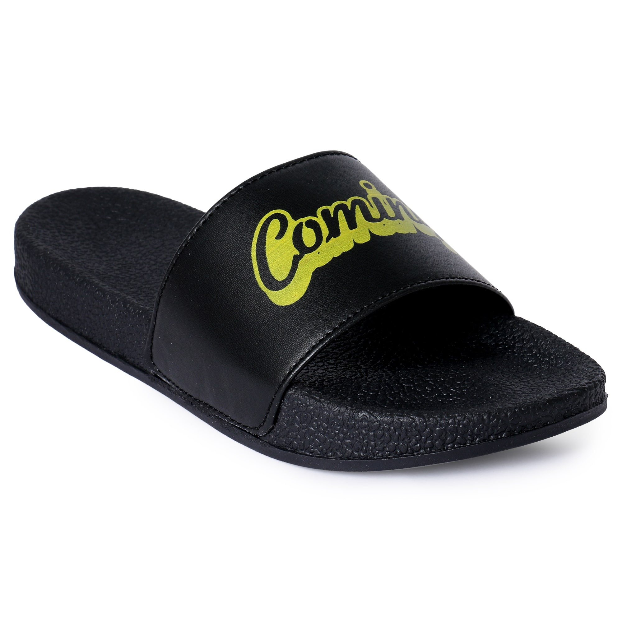 

PERY-PAO Men Black Flip-Flops - 1 Pair