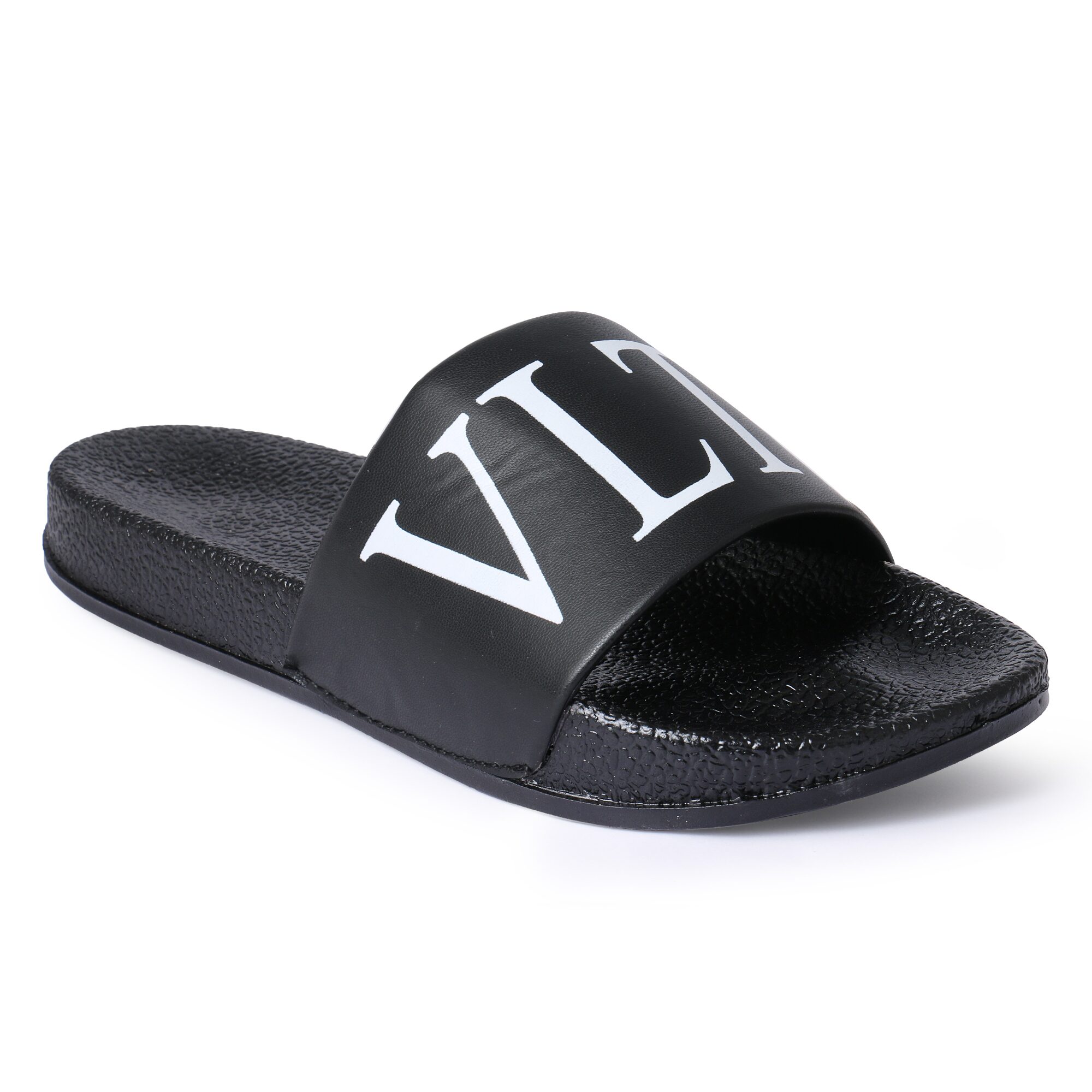 

PERY-PAO Men Black Flip-Flops - 1 Pair