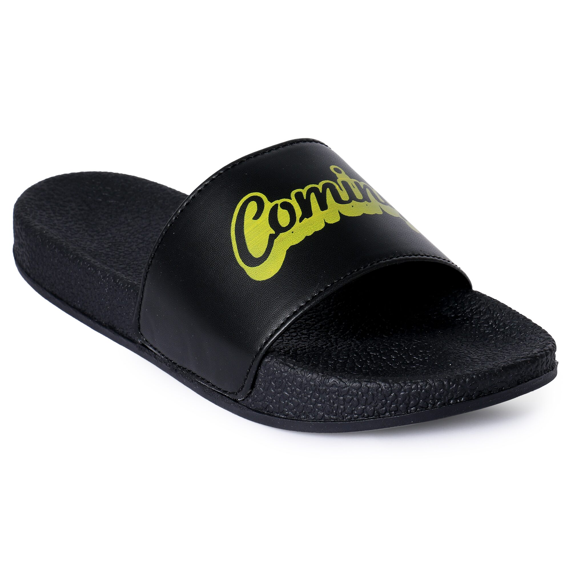 

PERY-PAO Men Black Flip-Flops - 1 Pair