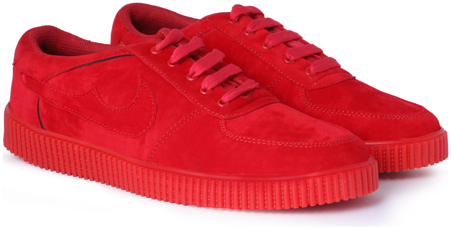

Pery-Pao Mens Red Casual Shoes