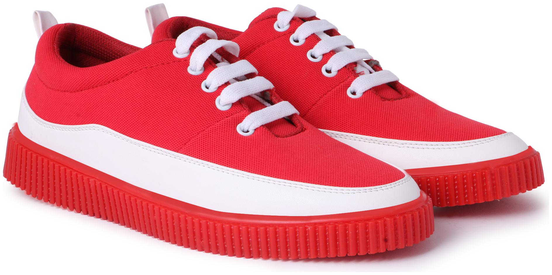 

Pery-Pao Mens Red Casual Shoes