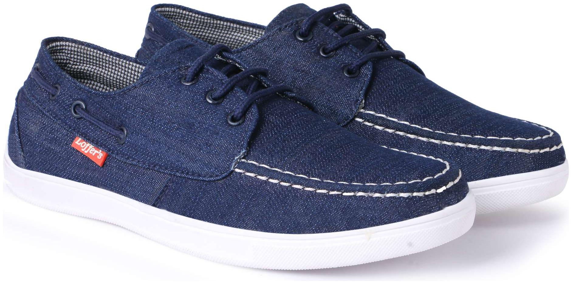 

Pery-Pao Mens Blue Casual Shoes