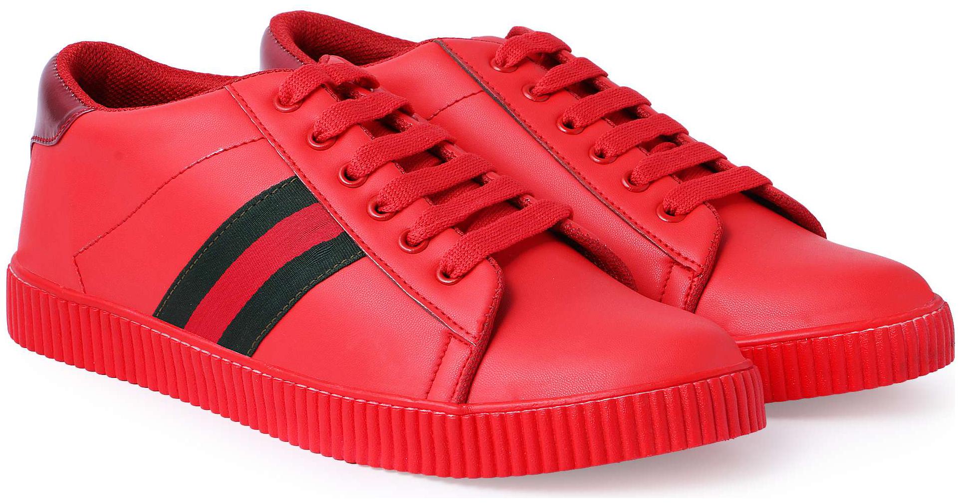 

Pery-Pao Men Red Casual Shoe