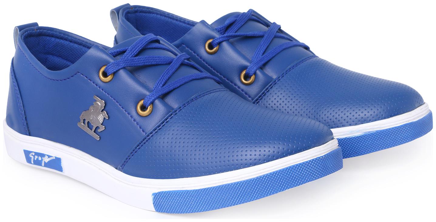 

Pery-Pao Mens Blue Casual Shoe