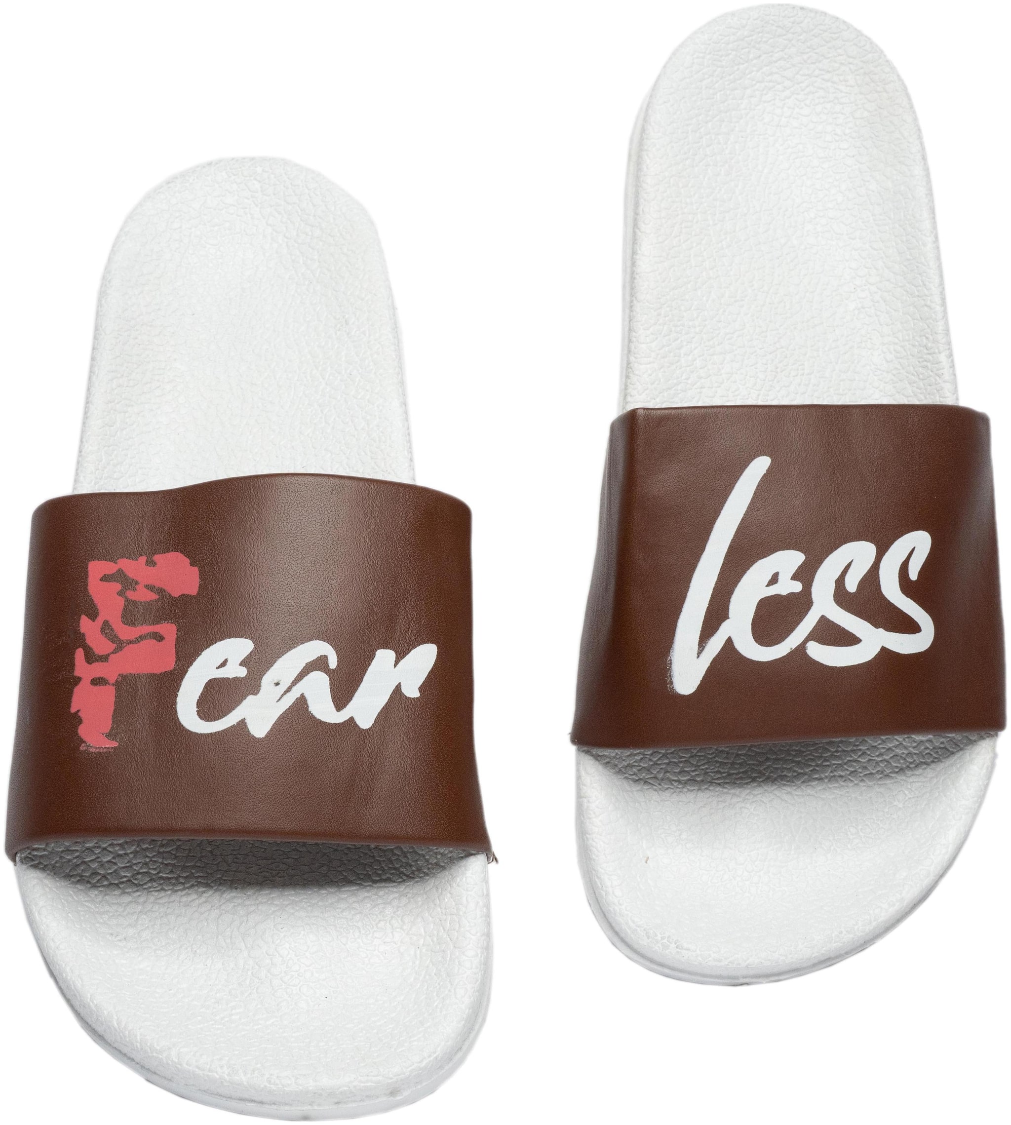 

PERY-PAO Men Brown Sliders - 1 Pair