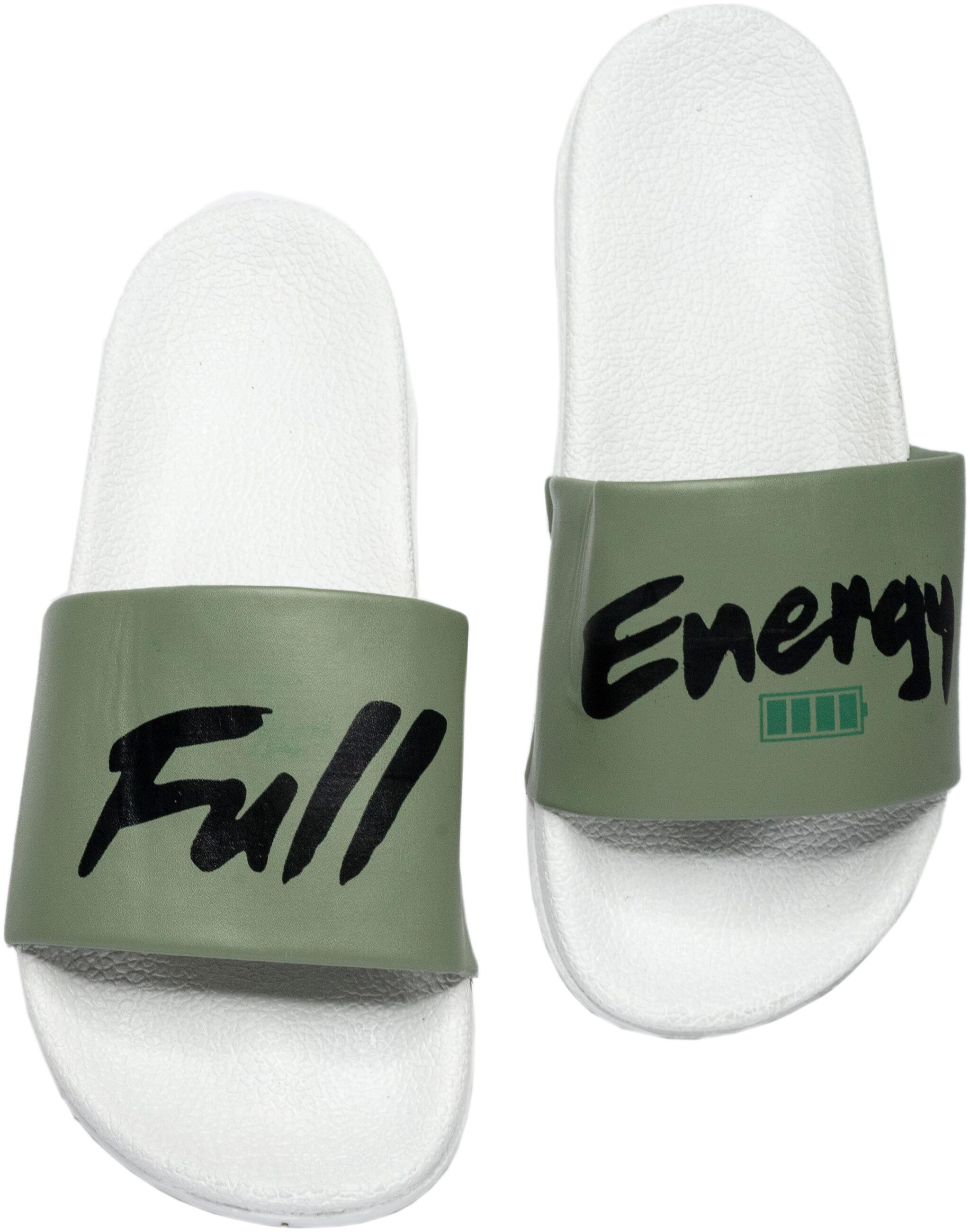

PERY-PAO Men Green Sliders - 1 Pair