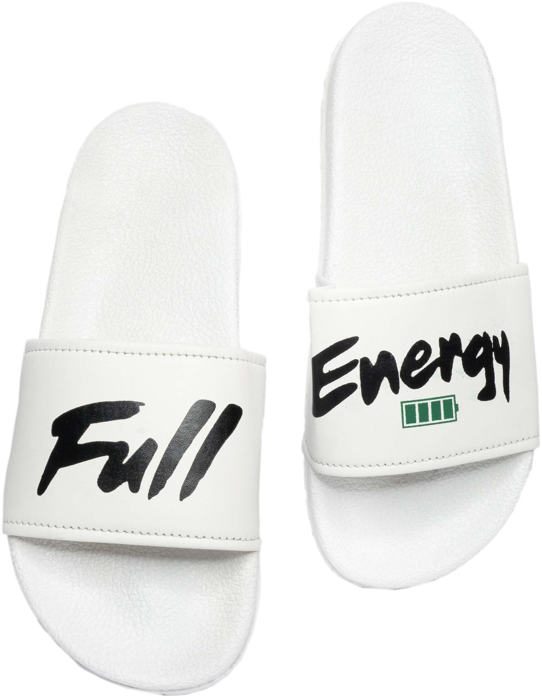 

PERY-PAO Men White Sliders - 1 Pair