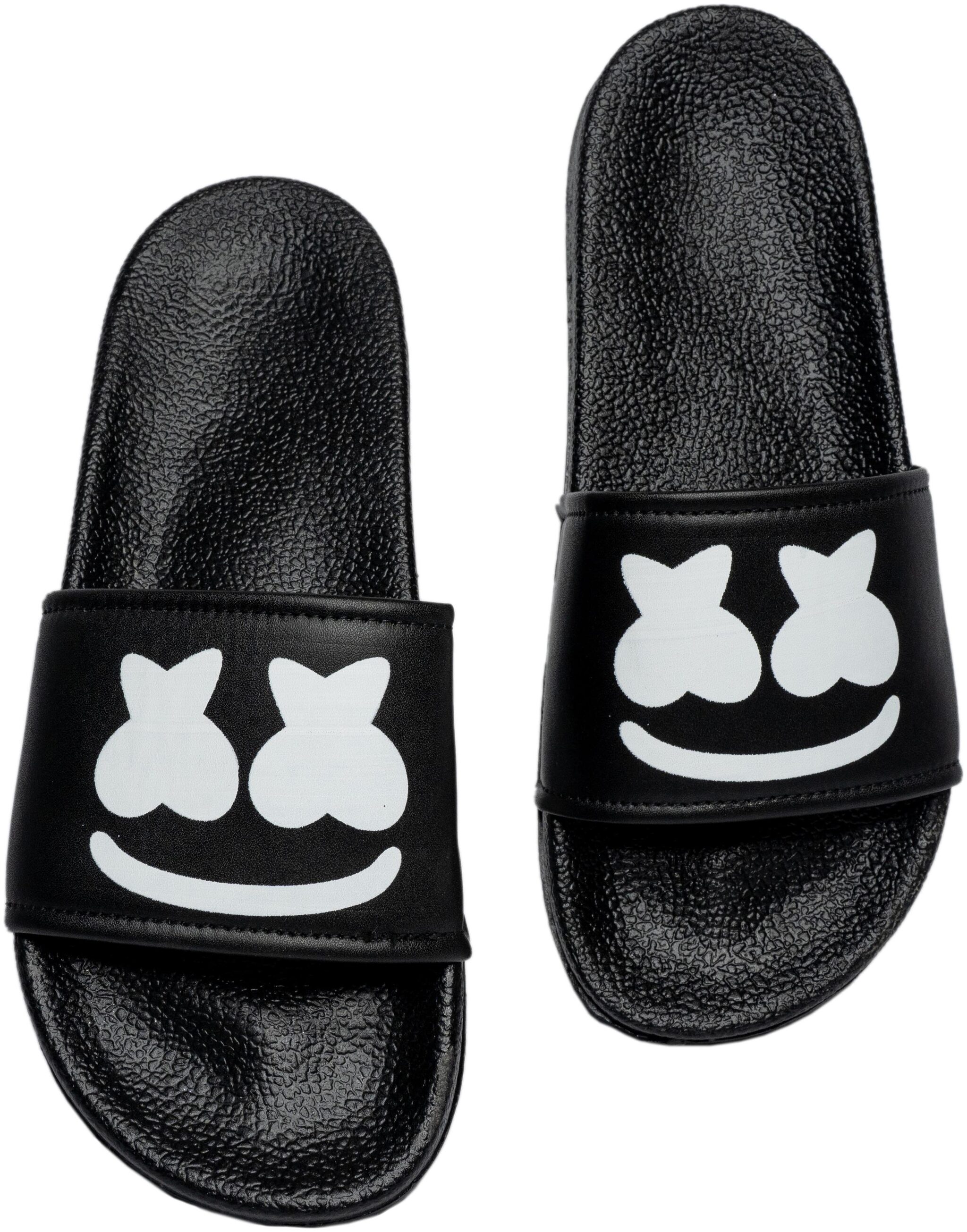 

PERY-PAO Men Black Sliders - 1 Pair