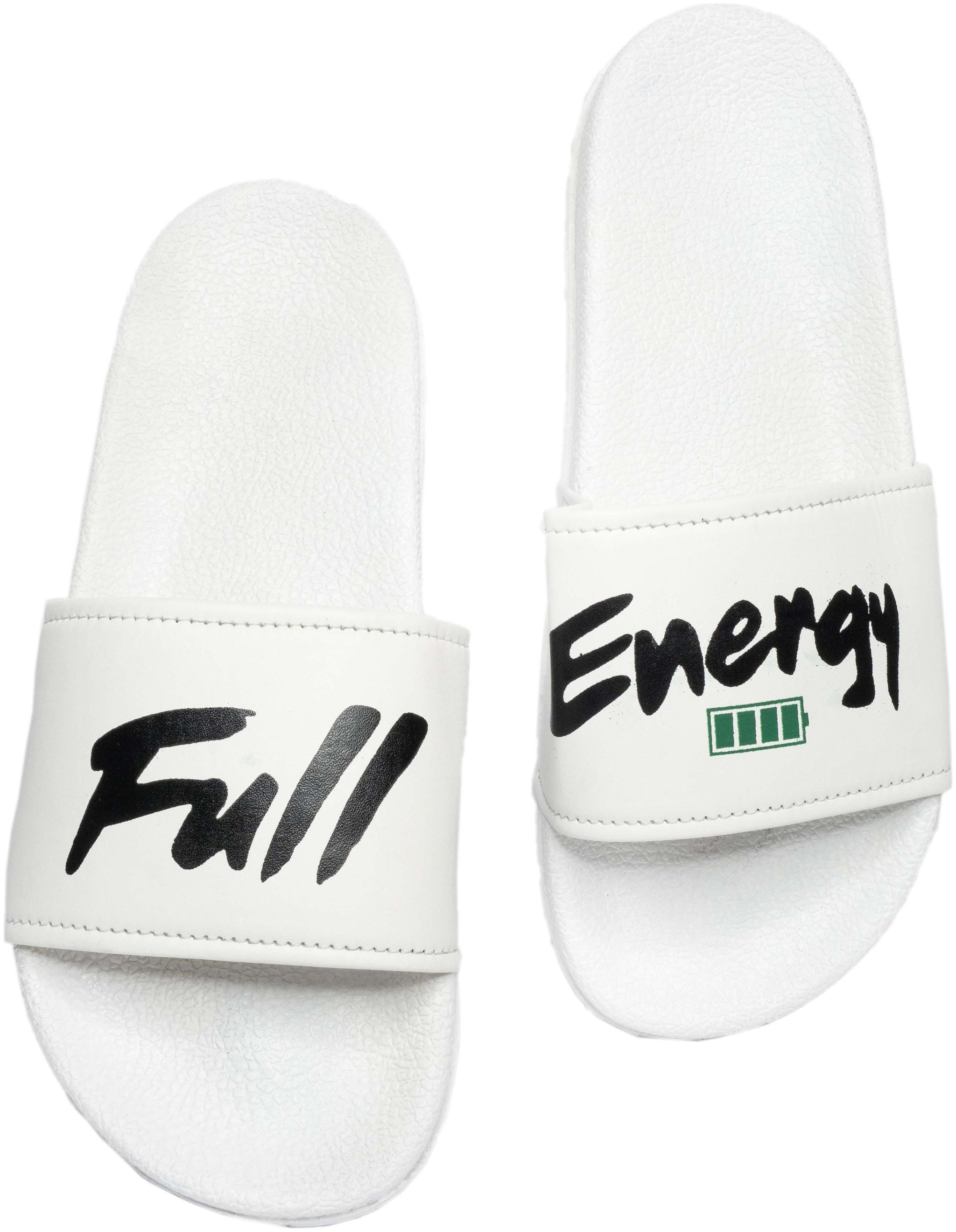 

PERY-PAO Men White Sliders - 1 Pair