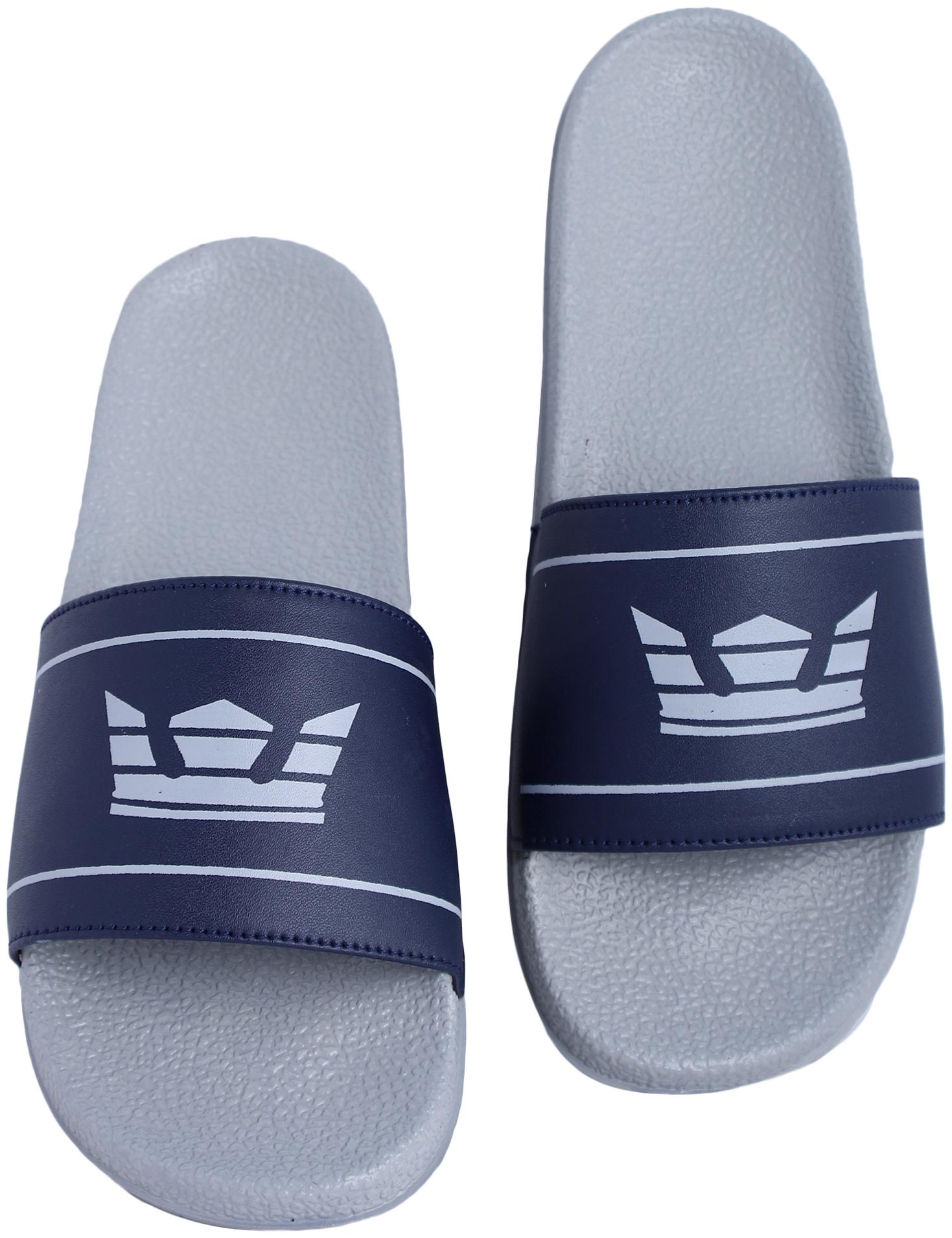 

PERY-PAO Men Navy Blue Sliders - 1 Pair