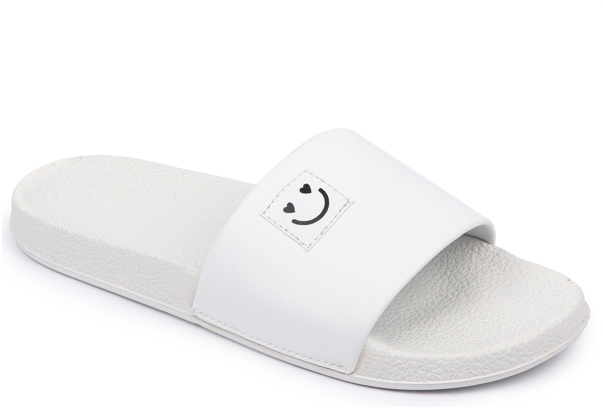 

PERY-PAO Men White Sliders - 1 Pair