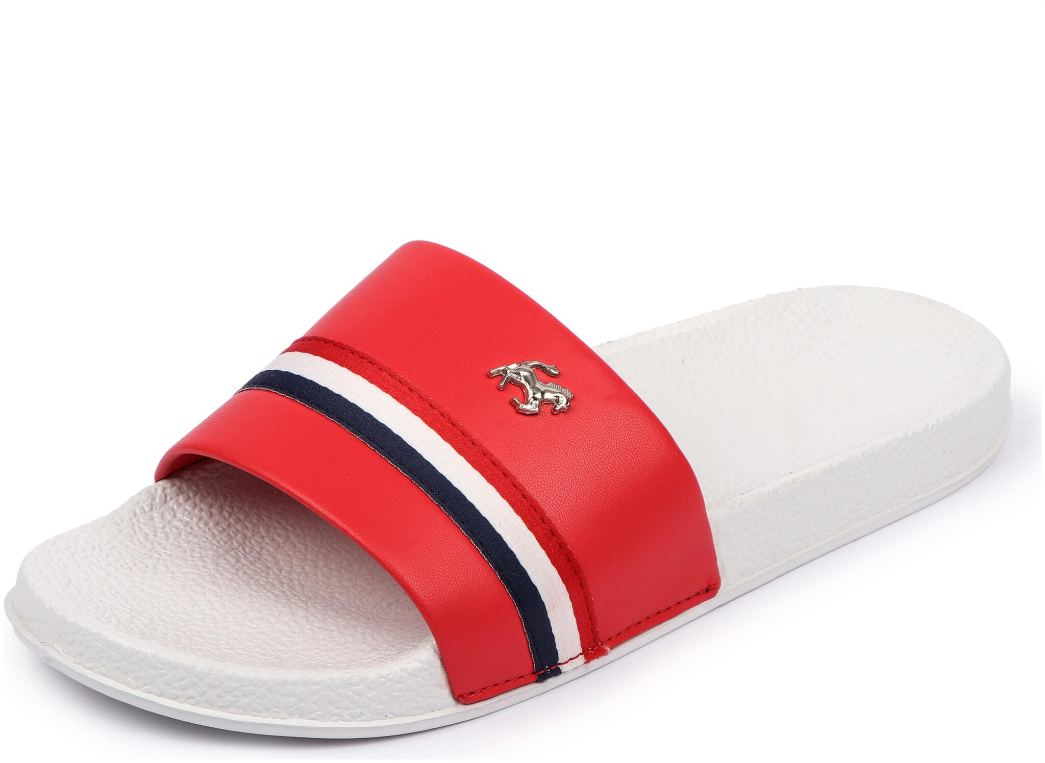 

PERY-PAO Men Red Sliders - 1 Pair