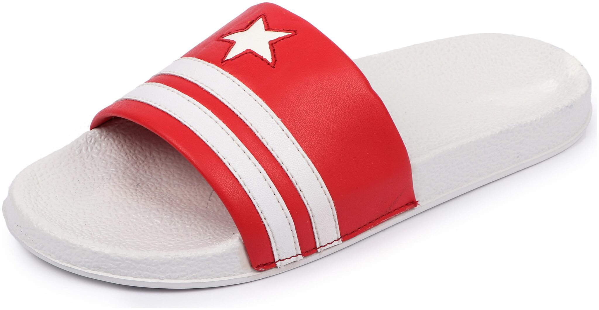 

PERY-PAO Men Red Sliders - 1 Pair