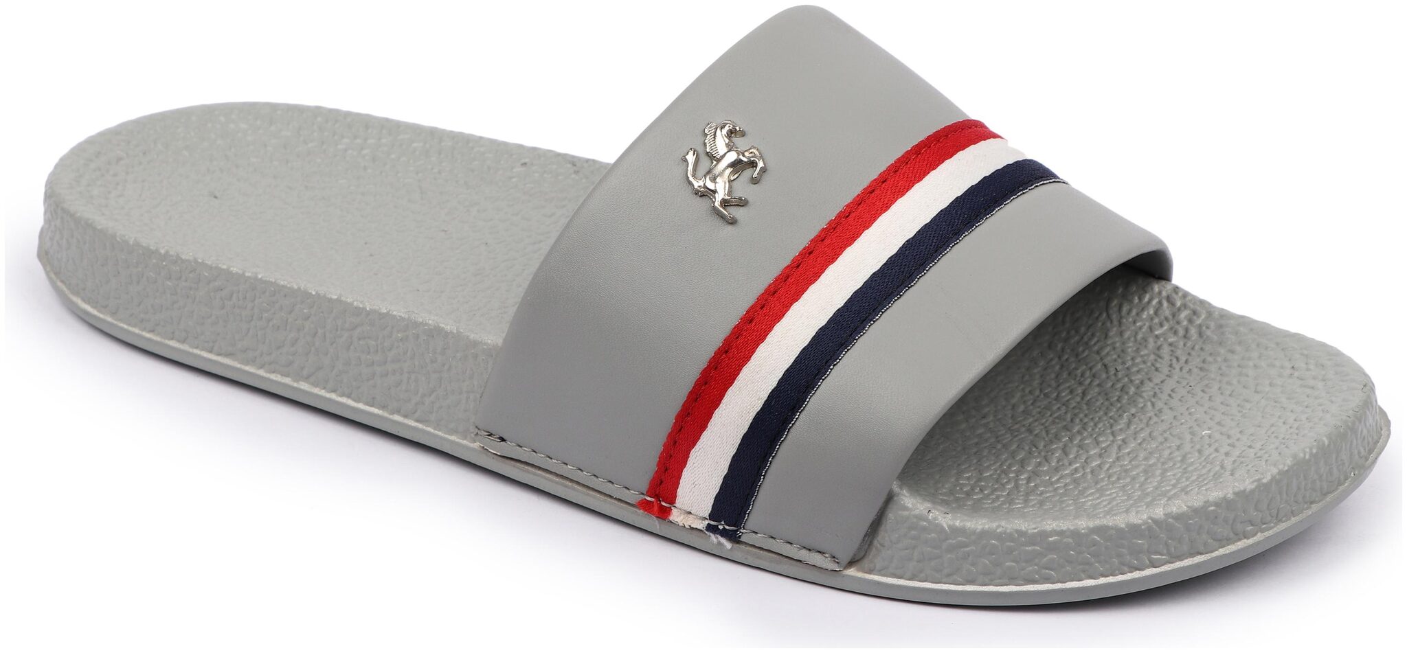 

PERY-PAO Men Grey Sliders - 1 Pair
