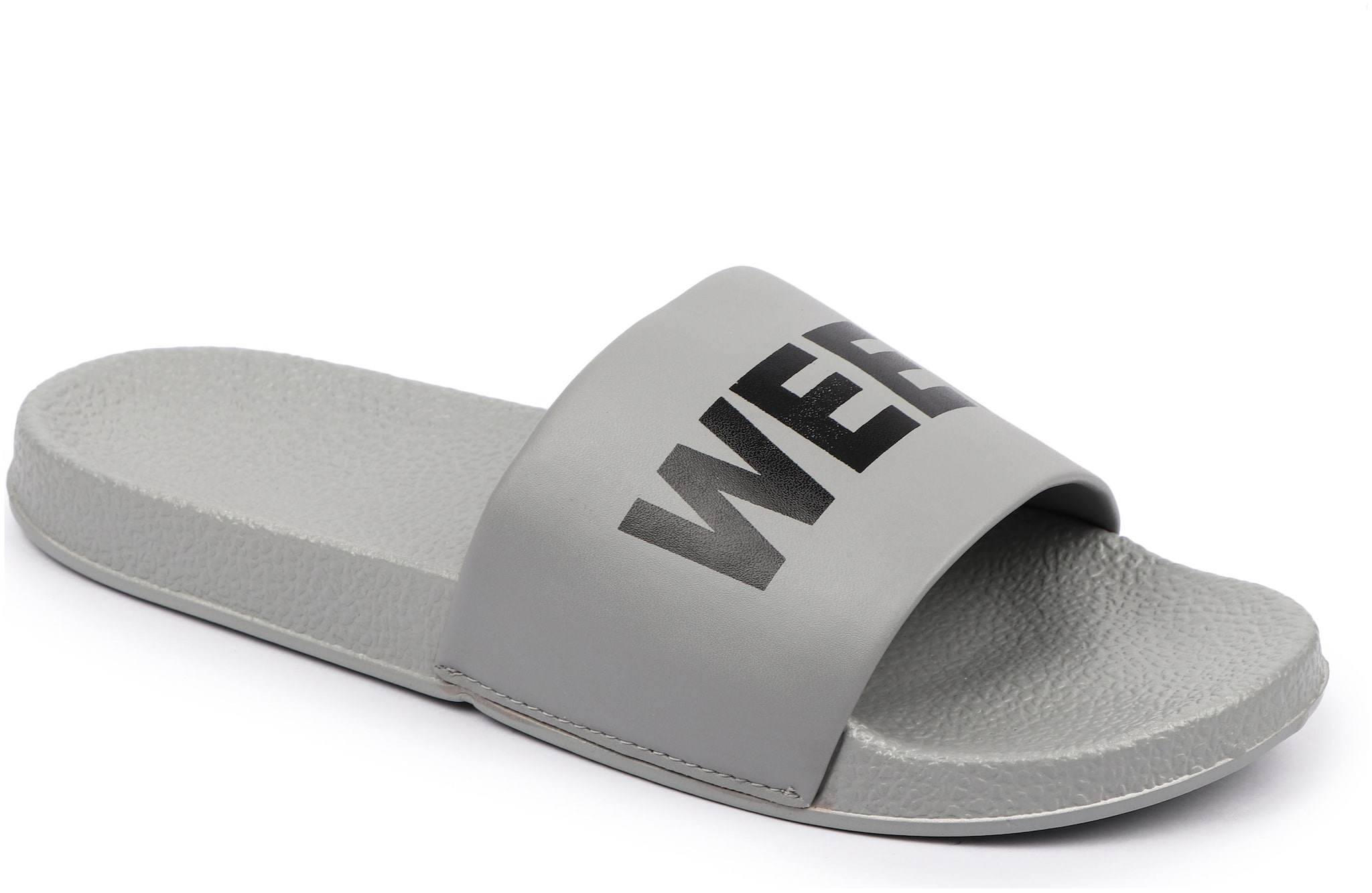 

PERY-PAO Men Grey Sliders - 1 Pair